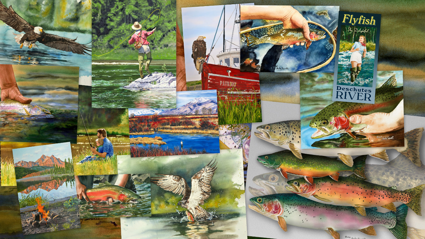 Fish and Fishing Art Prints – Page 3 – Andy Sewell Fine Art