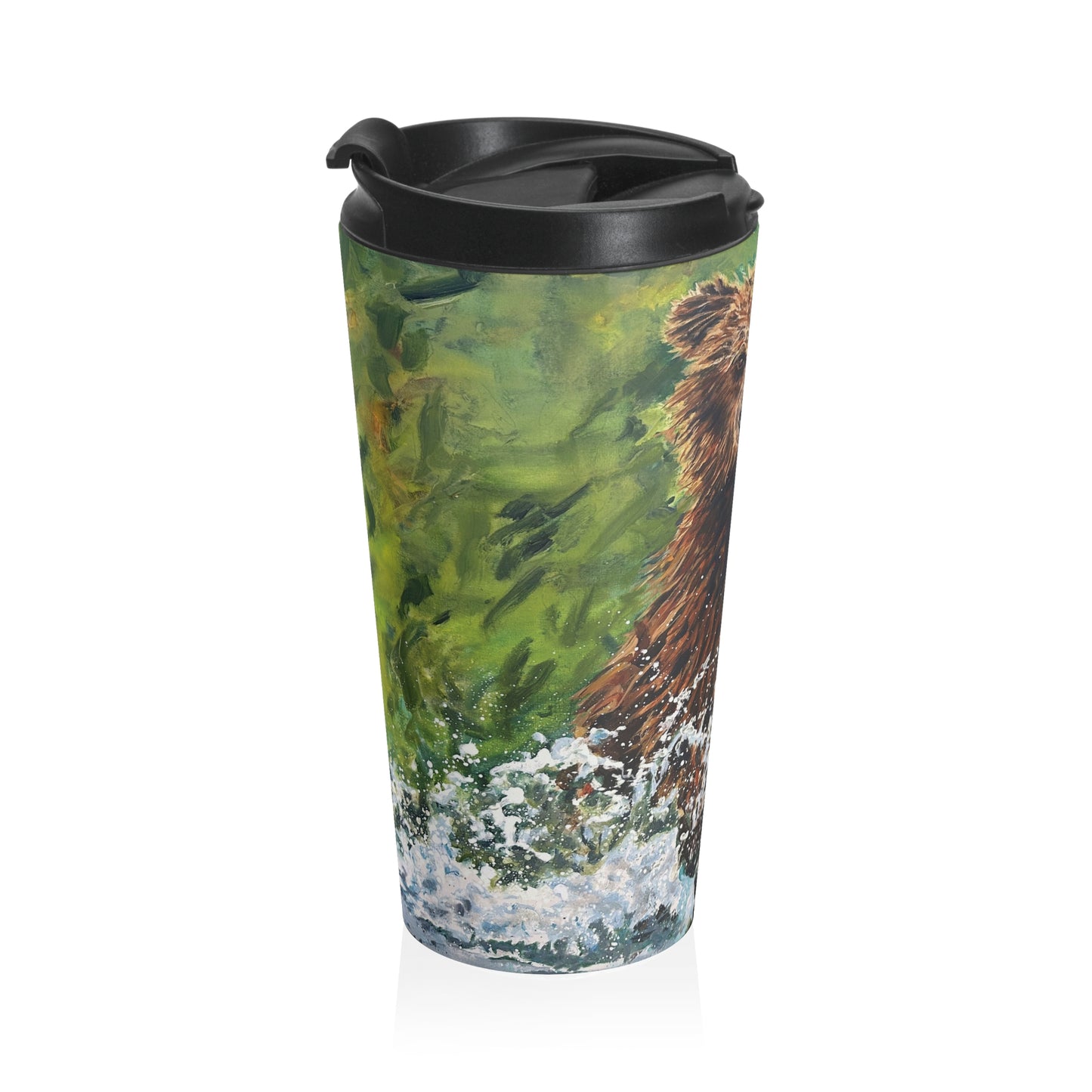 Bear Splash Stainless Steel Travel Mug