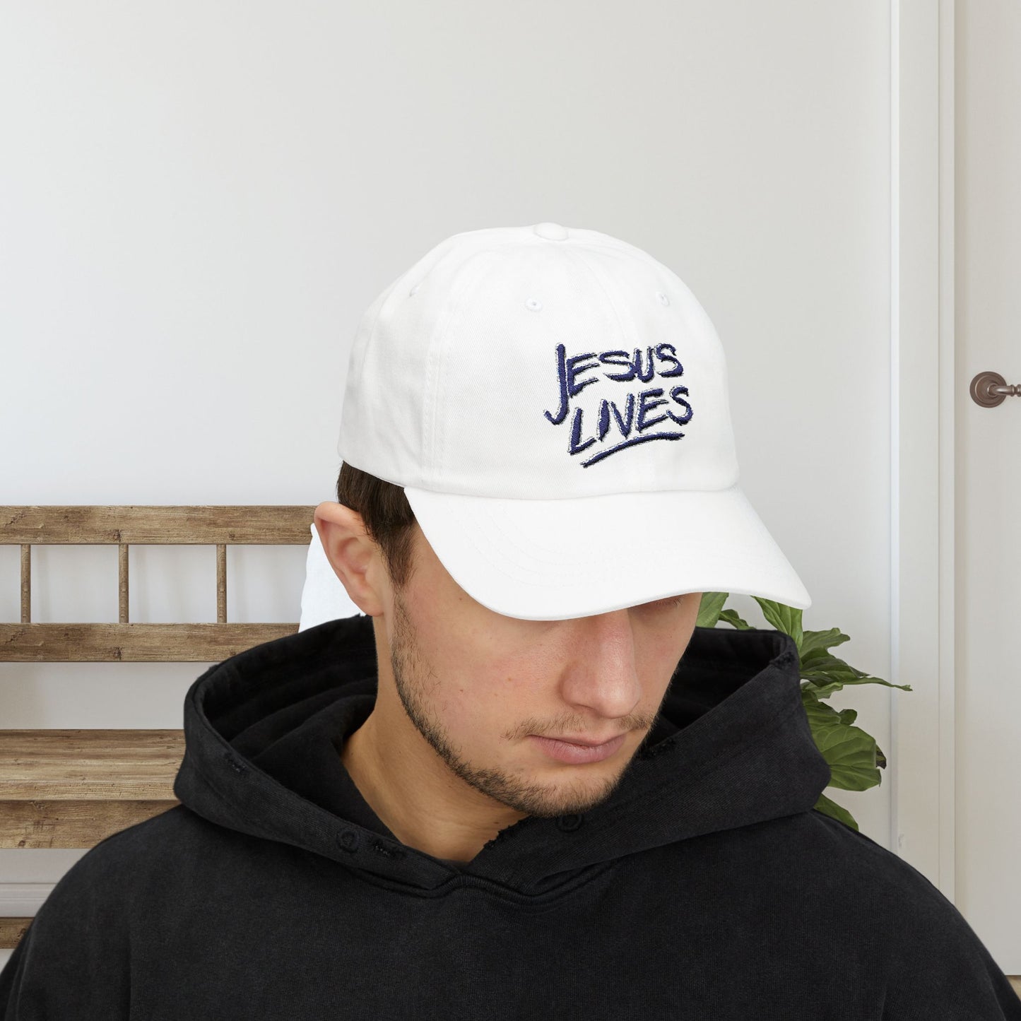 Hat/Cap with Andy's Jesus Lives Design