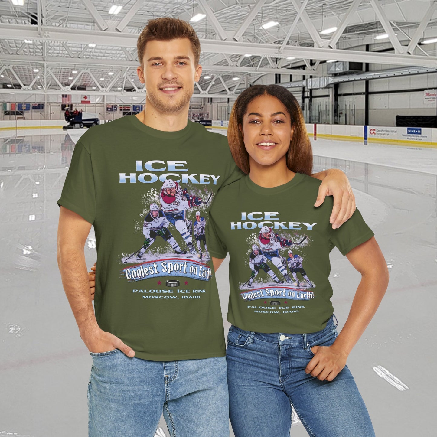 "Ice Hockey, Coolest Sport on Earth" T-shirts