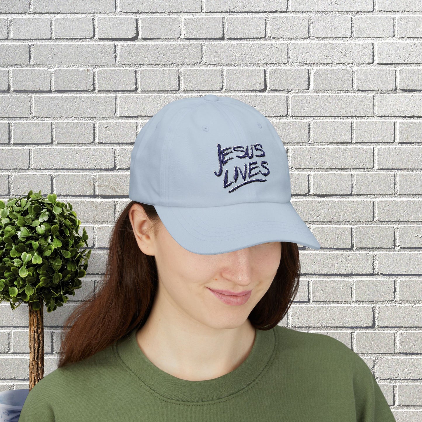 Hat/Cap with Andy's Jesus Lives Design