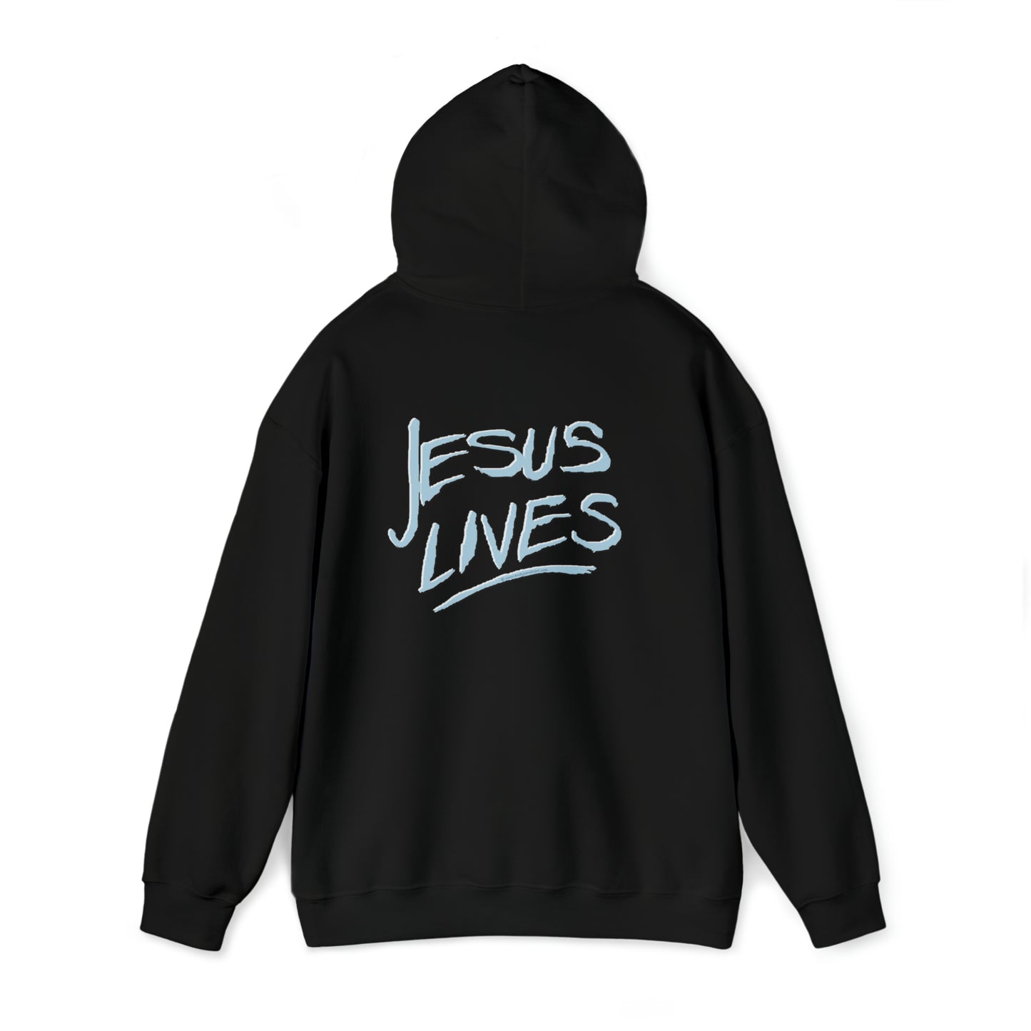 "Jesus Lives" Hoodie (printing on front & back)