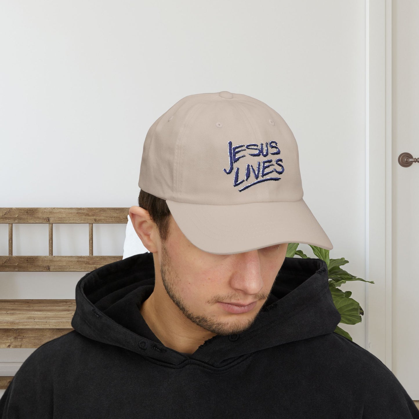 Hat/Cap with Andy's Jesus Lives Design