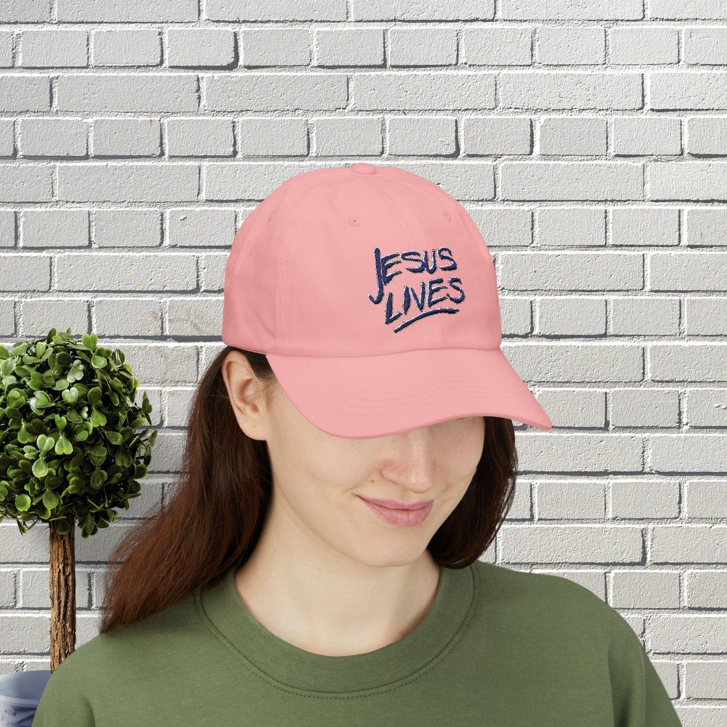 Hat/Cap with Andy's Jesus Lives Design
