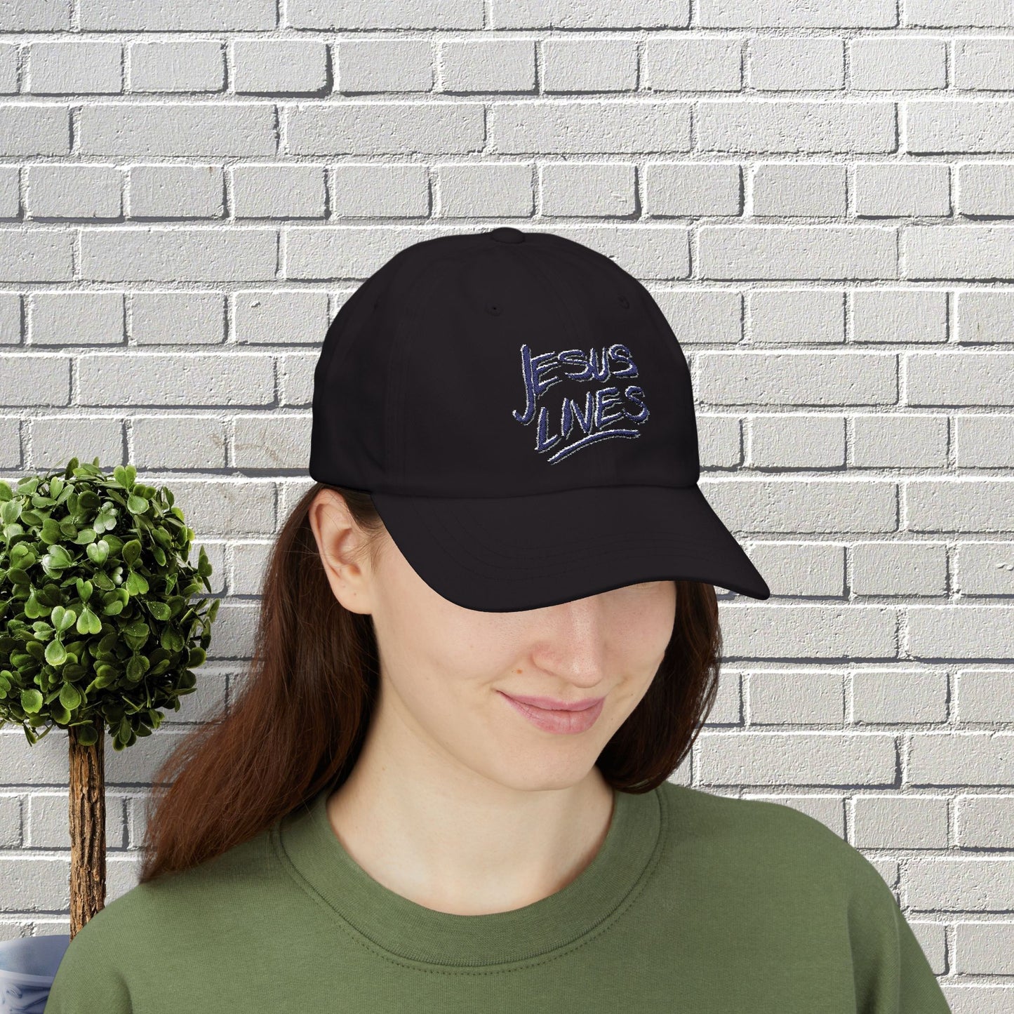 Hat/Cap with Andy's Jesus Lives Design