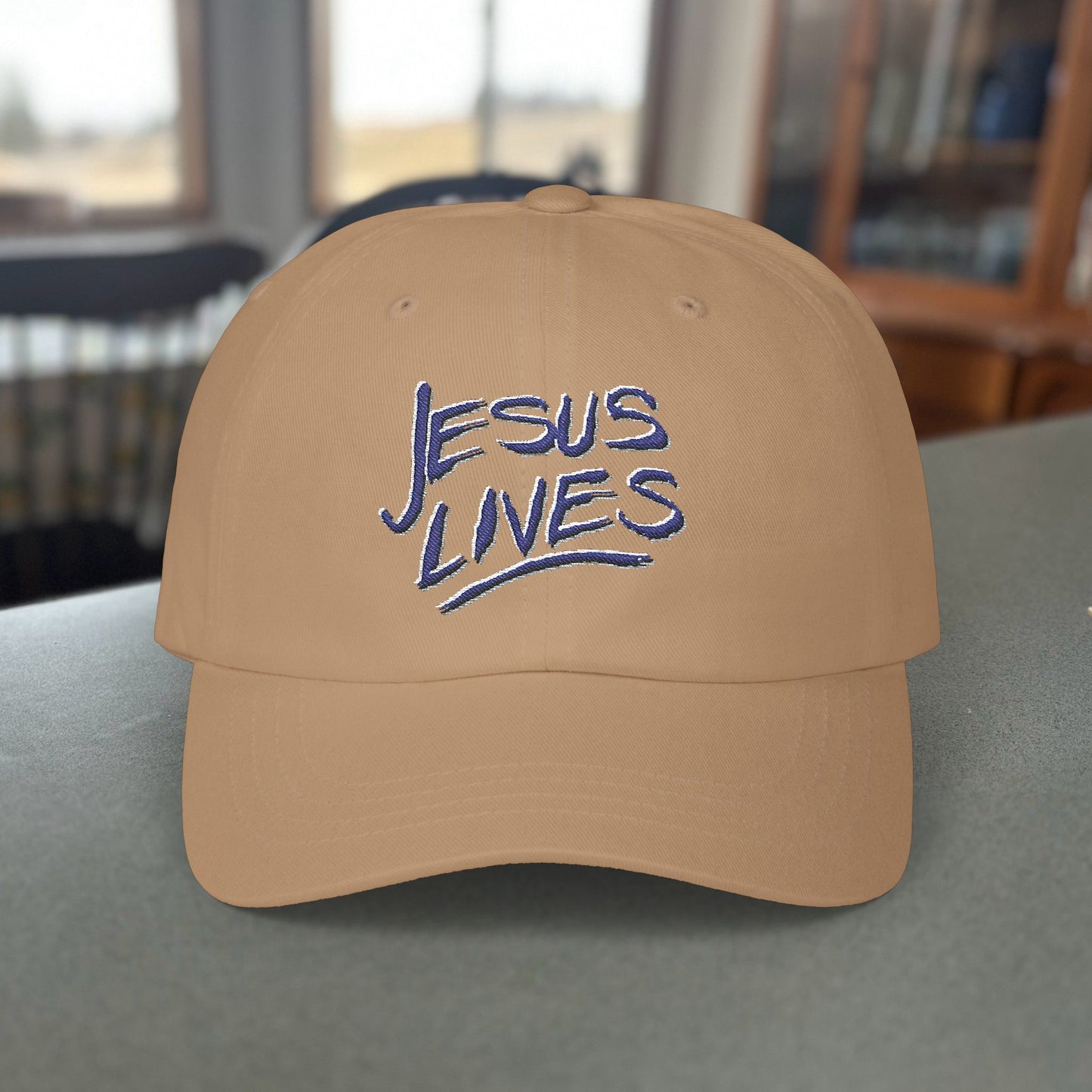 Hat/Cap with Andy's Jesus Lives Design