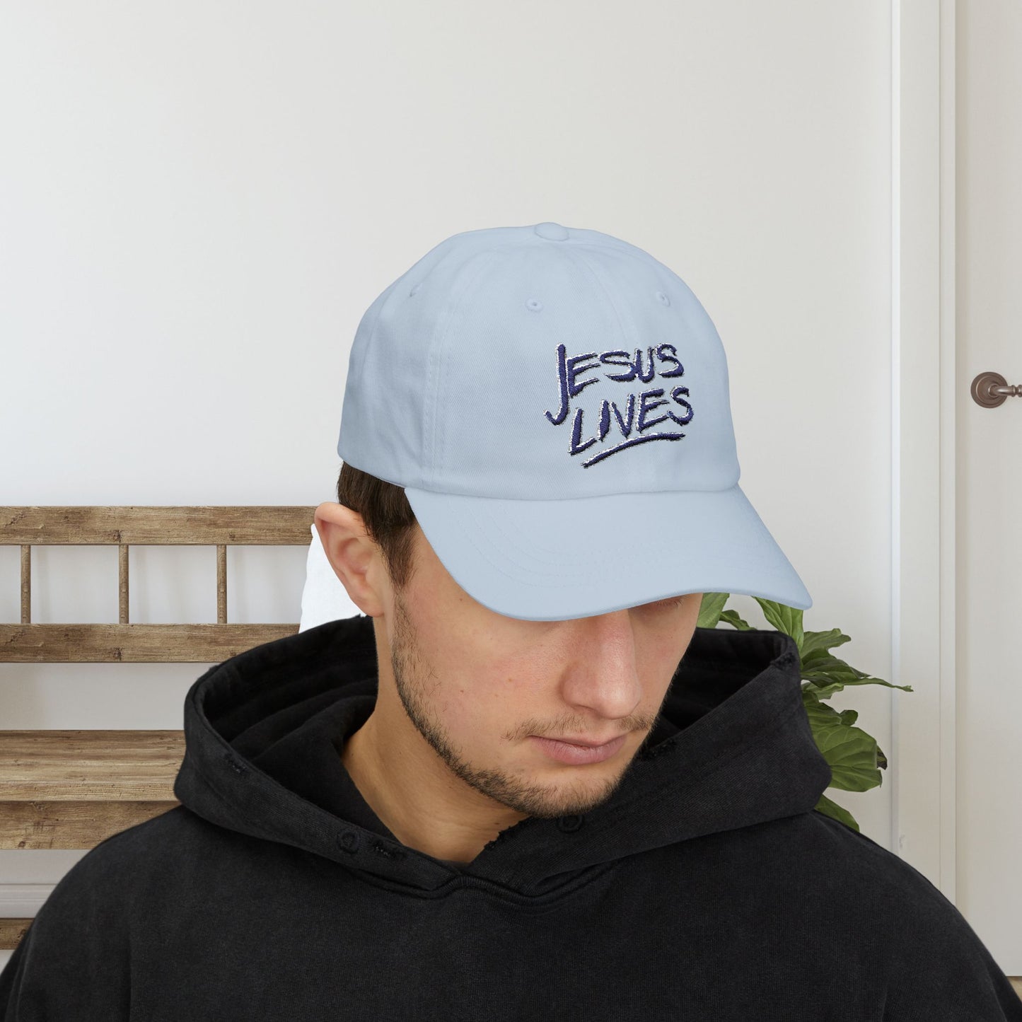 Hat/Cap with Andy's Jesus Lives Design