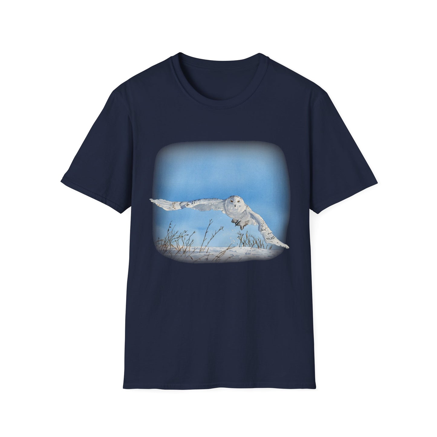 "Soaring Owl" Unisex Softstyle T-Shirt