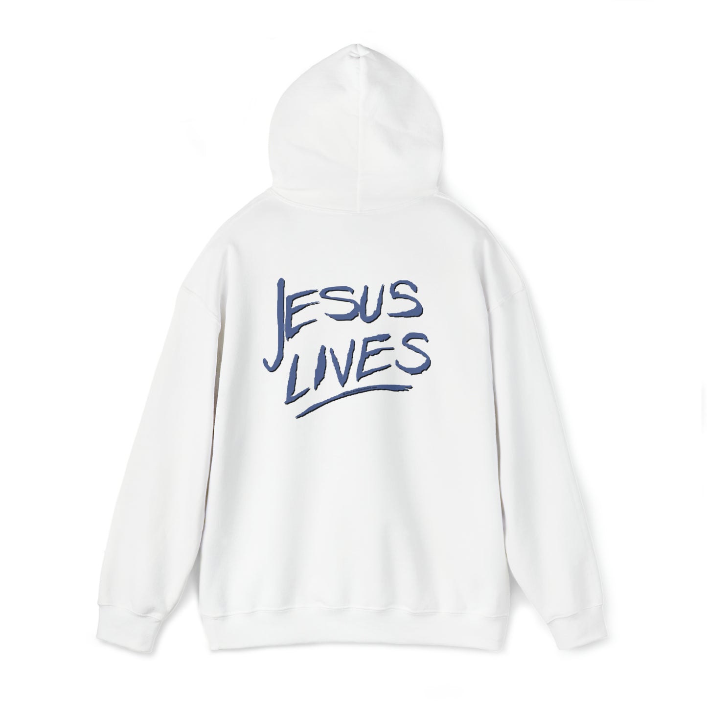 "Jesus Lives" Hoodie (printing on front & back)