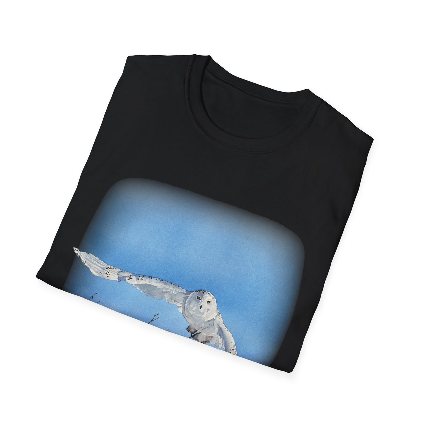 "Soaring Owl" Unisex Softstyle T-Shirt