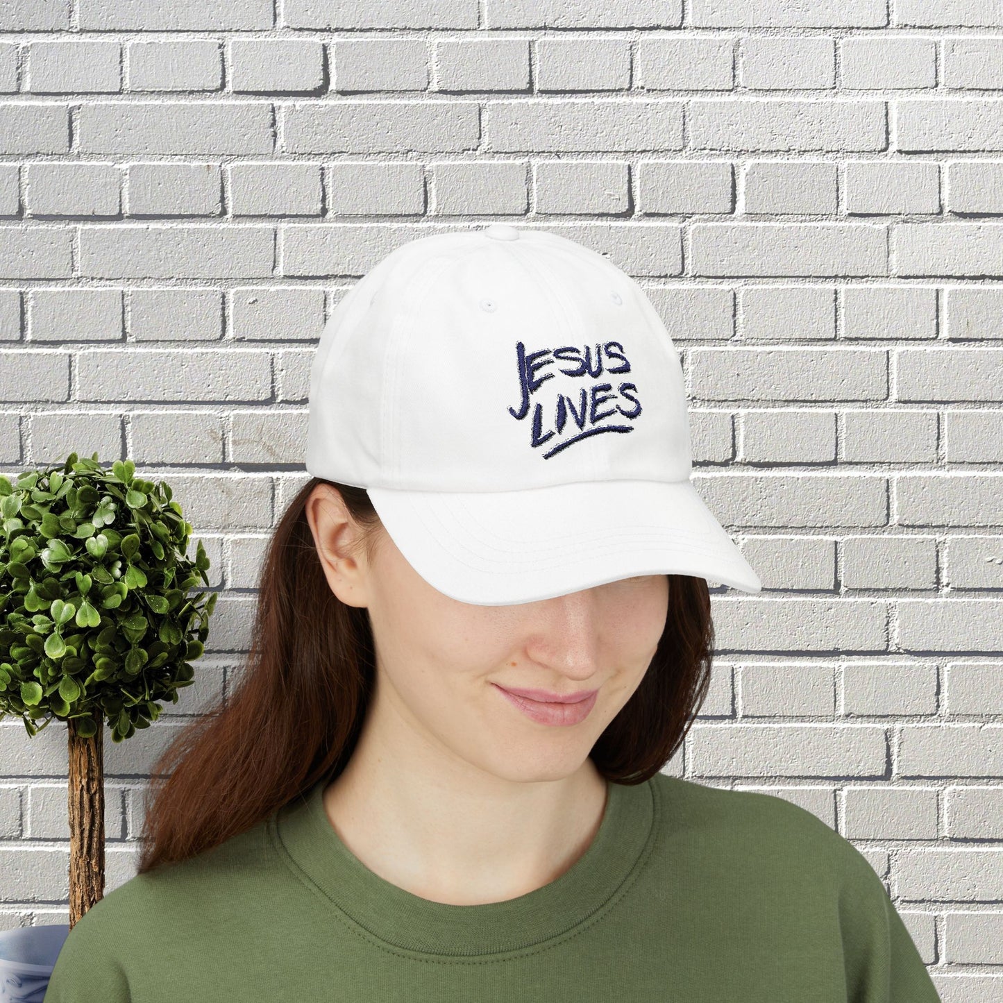 Hat/Cap with Andy's Jesus Lives Design