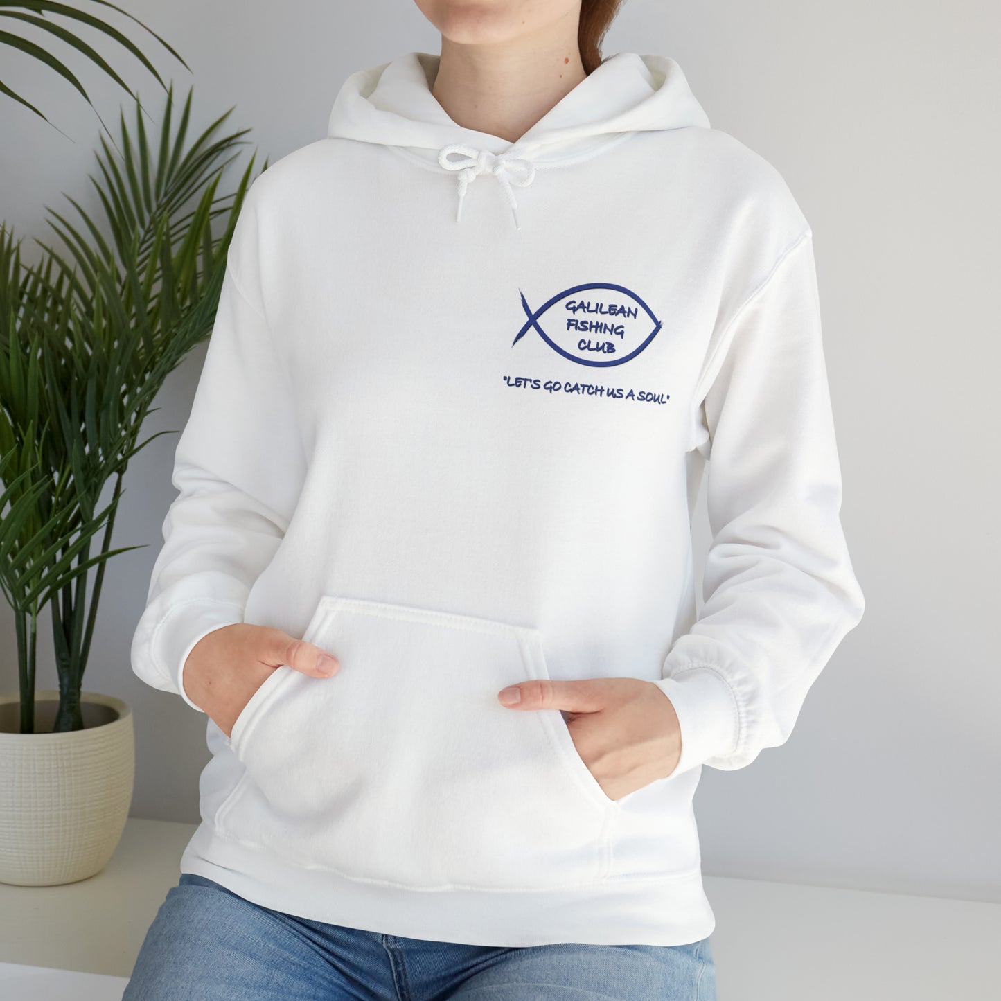 "Jesus Lives" Hoodie (printing on front & back)