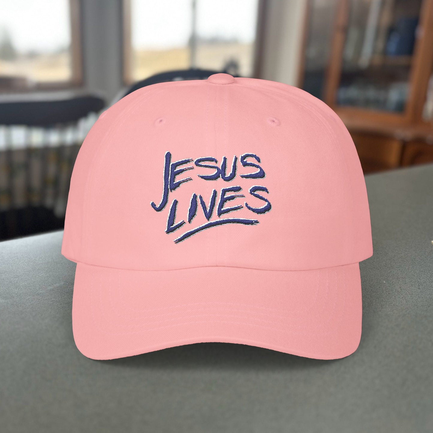 Hat/Cap with Andy's Jesus Lives Design