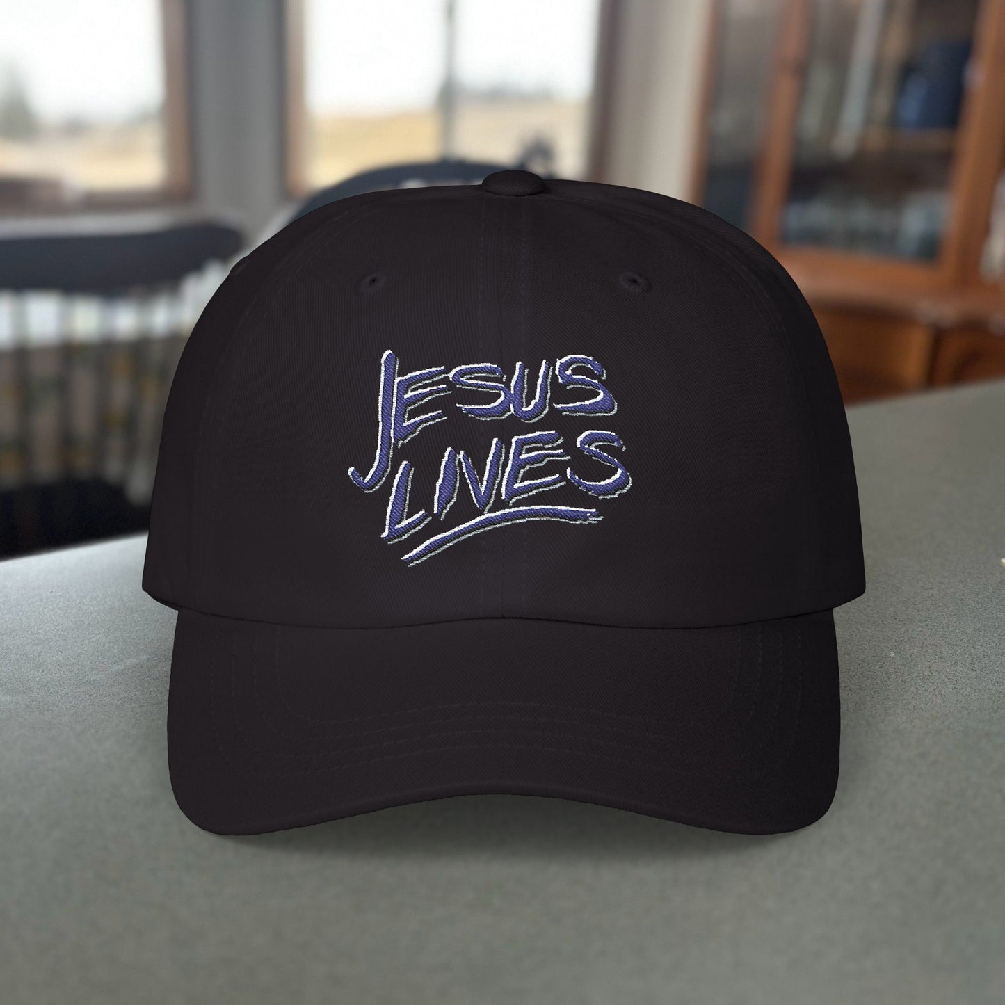 Hat/Cap with Andy's Jesus Lives Design