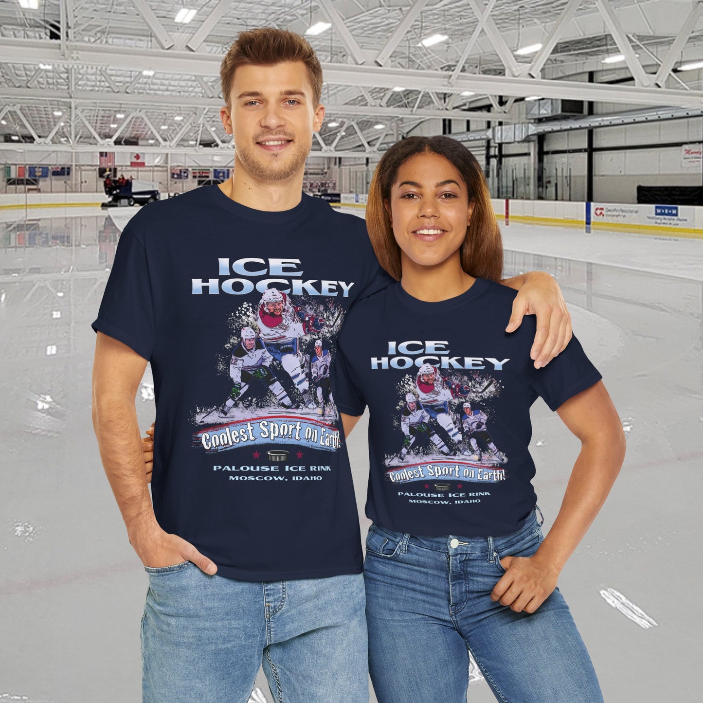 "Ice Hockey, Coolest Sport on Earth" T-shirts