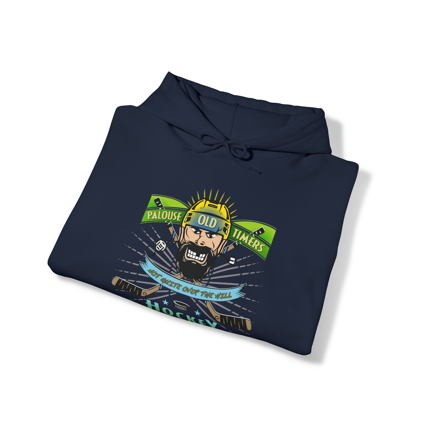 Palouse Old Timers Hockey Tourney 2023 Unisex Heavy Blend™ Hooded Sweatshirt