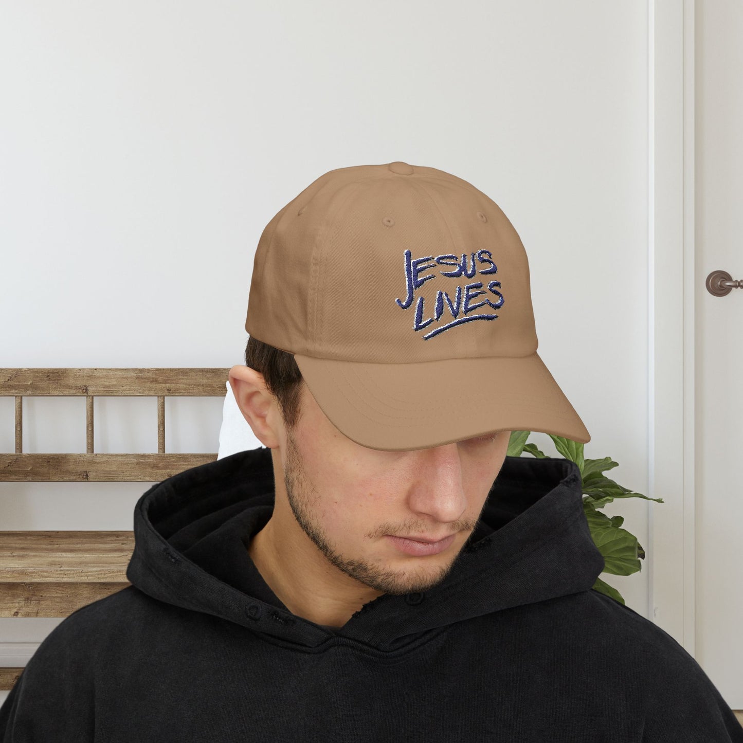 Hat/Cap with Andy's Jesus Lives Design