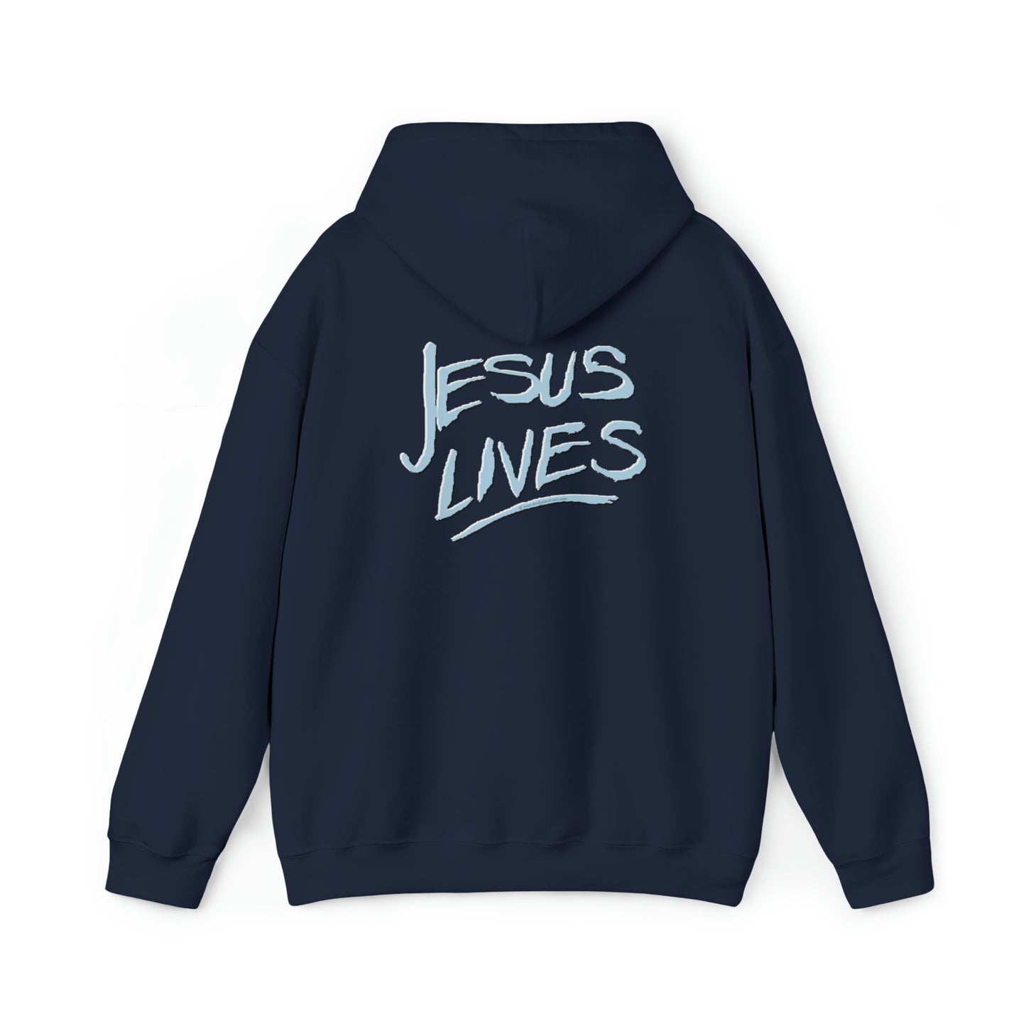 "Jesus Lives" Hoodie (printing on front & back)