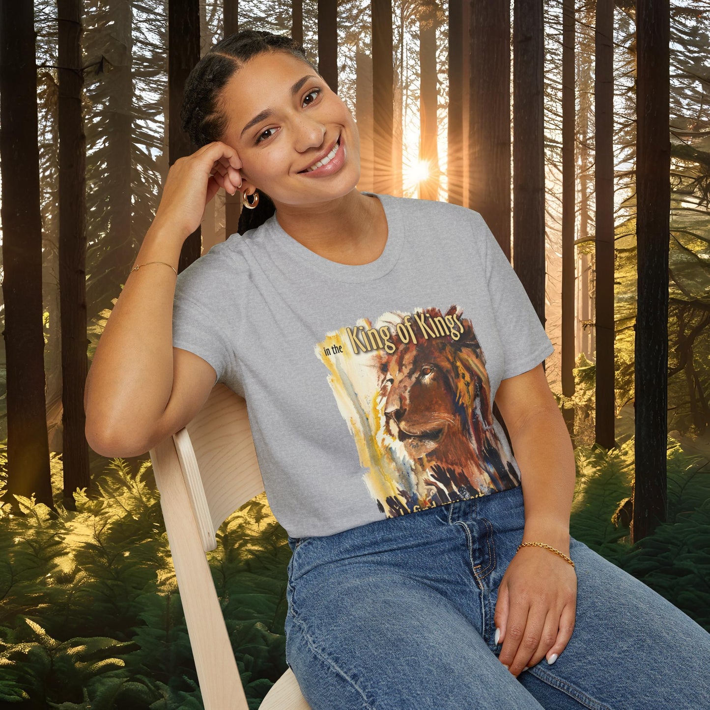 "Gathering unto the King" soft style T-Shirt