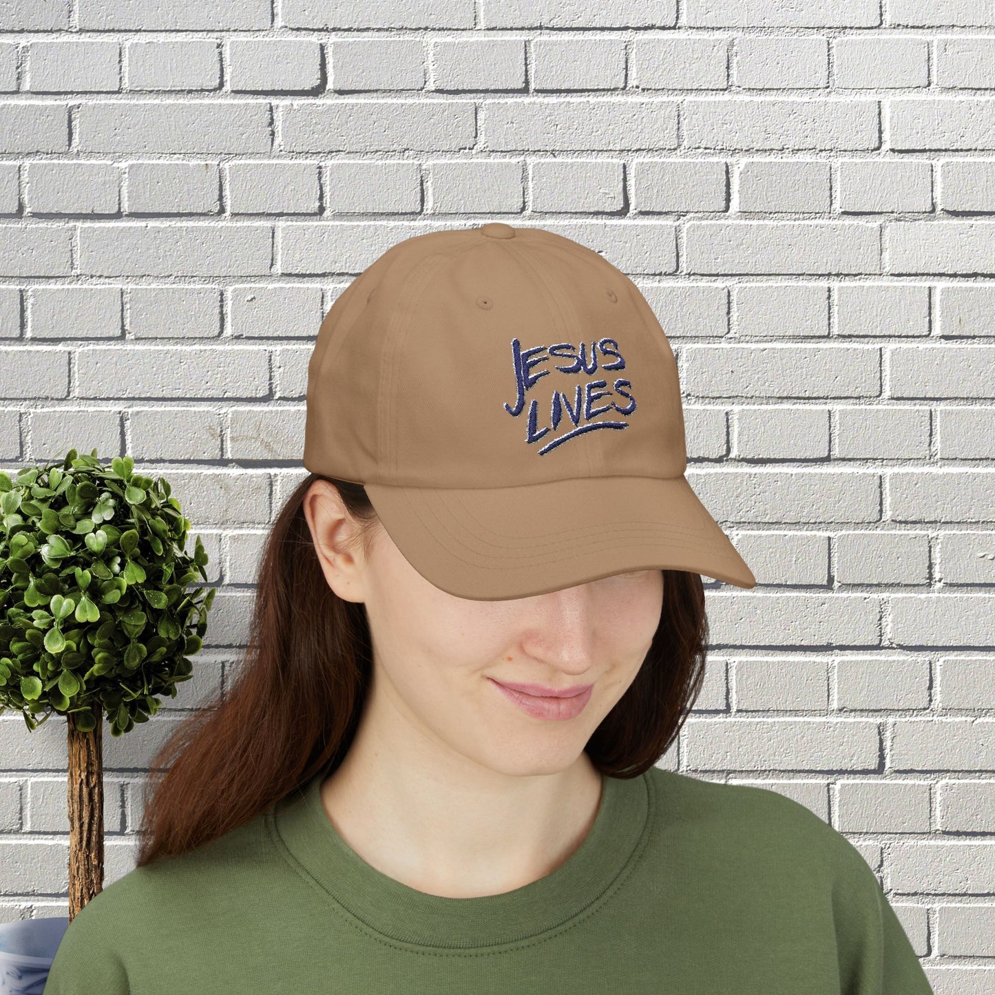 Hat/Cap with Andy's Jesus Lives Design