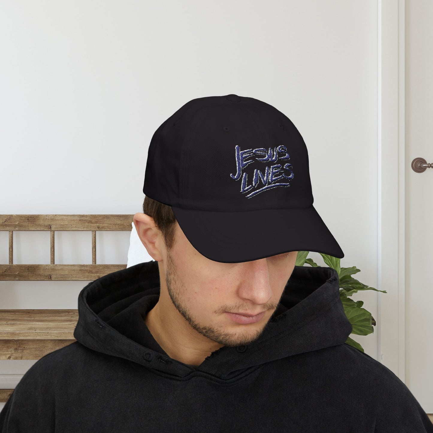 Hat/Cap with Andy's Jesus Lives Design