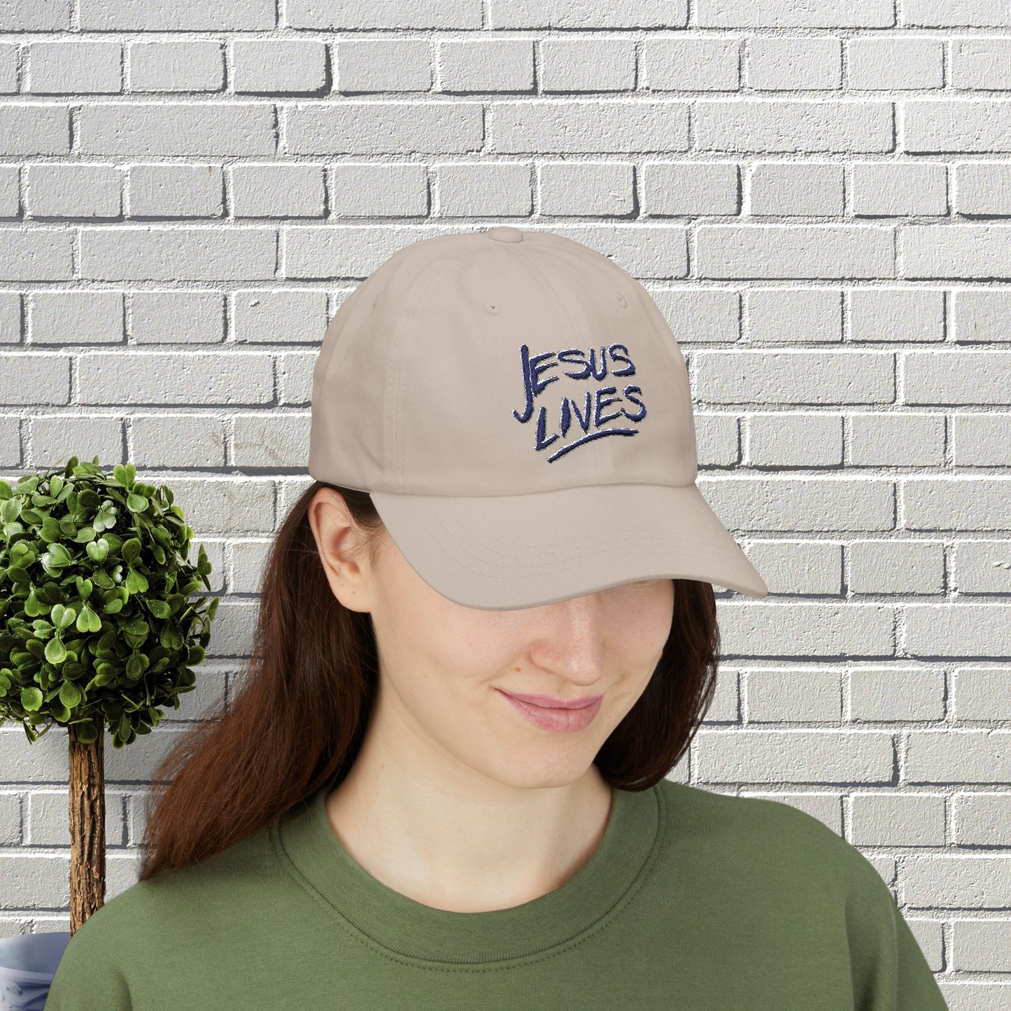 Hat/Cap with Andy's Jesus Lives Design