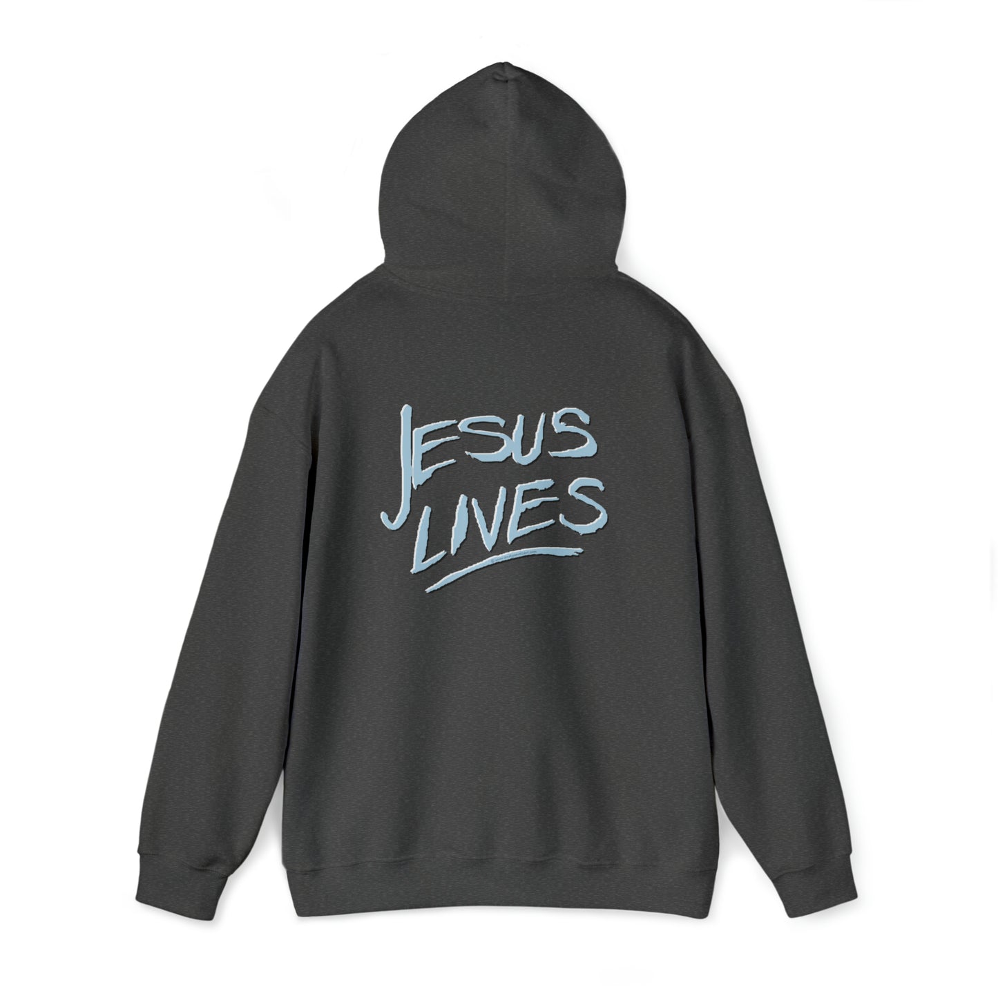 "Jesus Lives" Hoodie (printing on front & back)