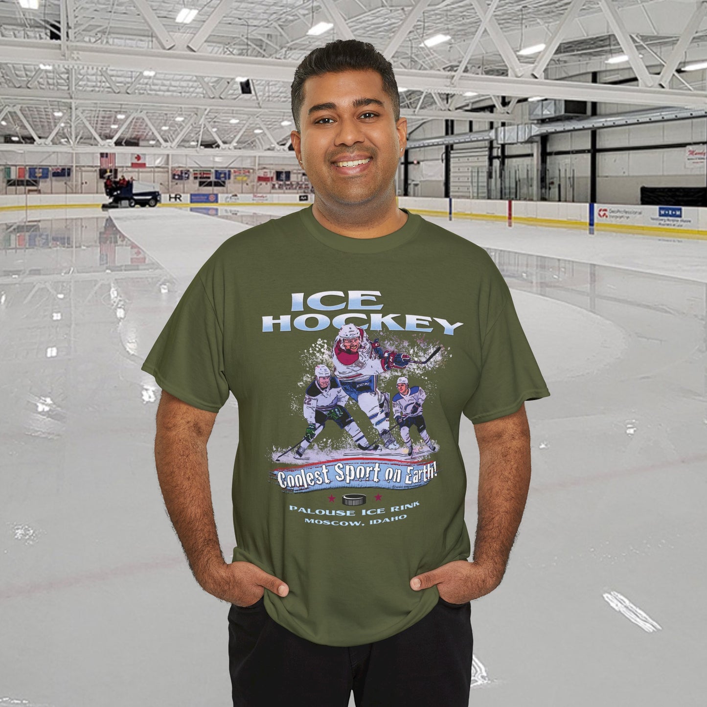 "Ice Hockey, Coolest Sport on Earth" T-shirts