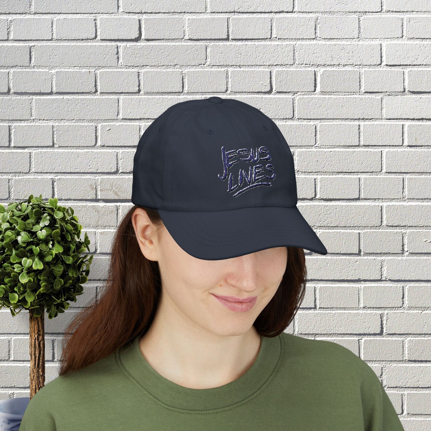 Hat/Cap with Andy's Jesus Lives Design