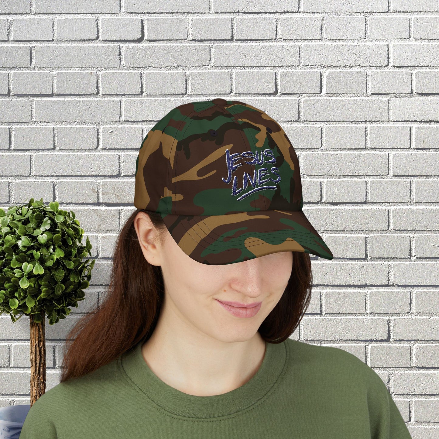 Hat/Cap with Andy's Jesus Lives Design