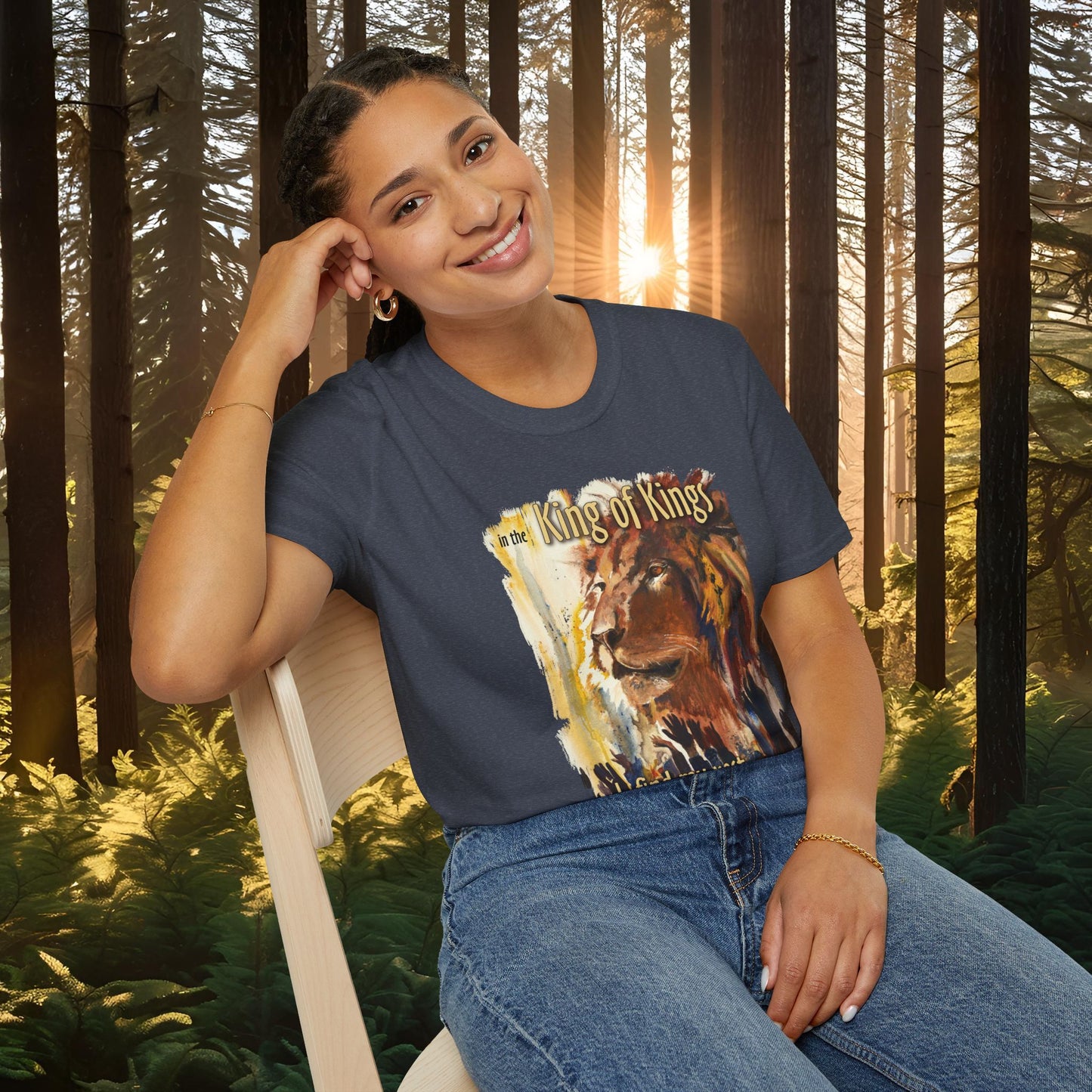 "Gathering unto the King" soft style T-Shirt