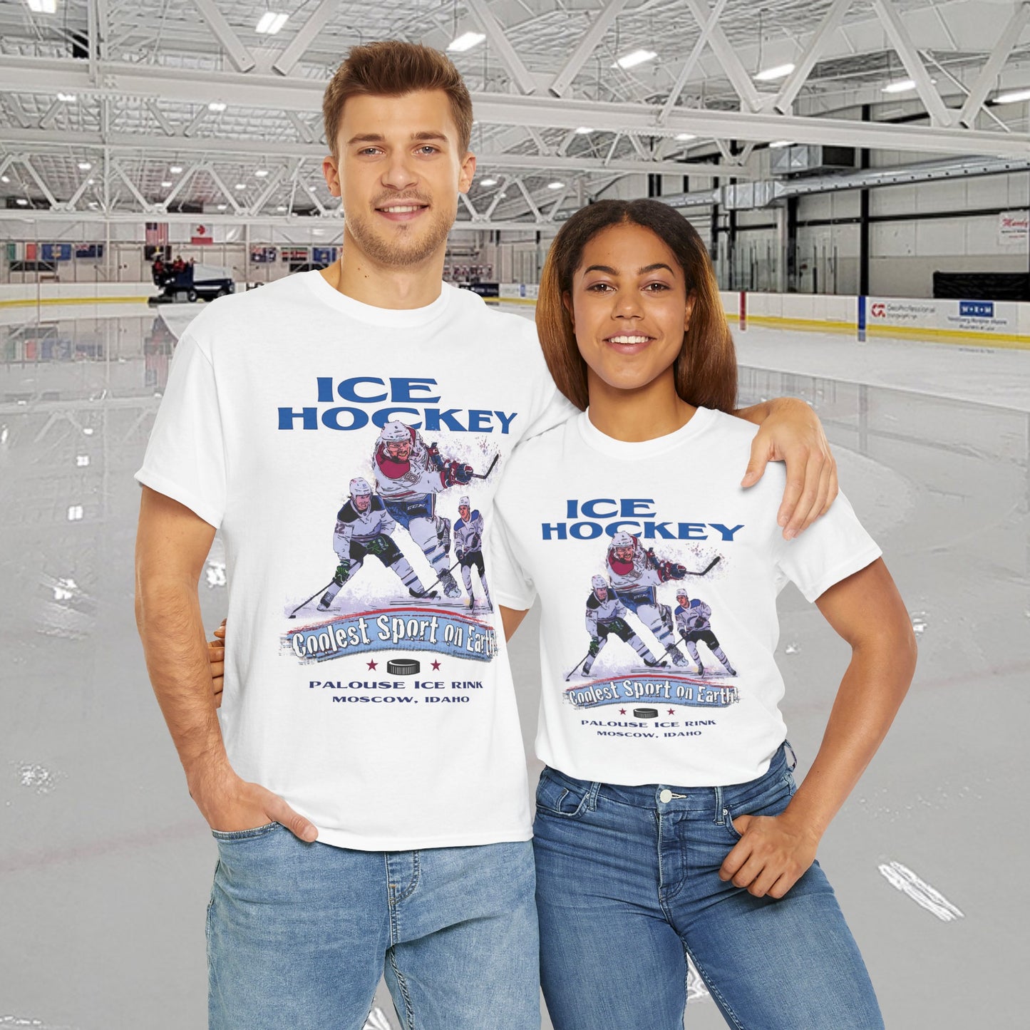 "Ice Hockey, Coolest Sport on Earth" T-shirts