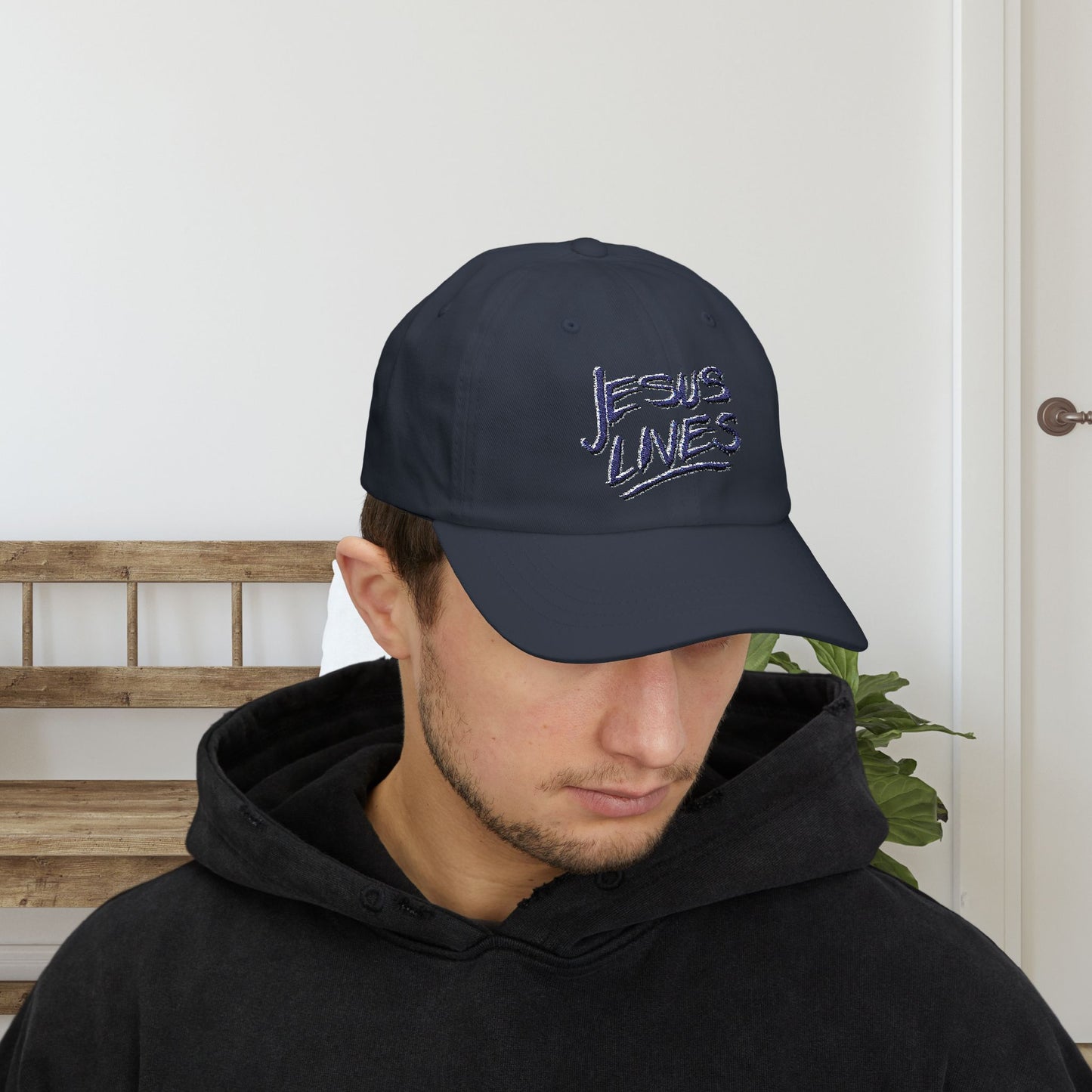 Hat/Cap with Andy's Jesus Lives Design