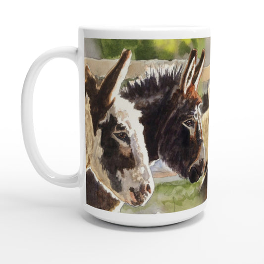 "Donkey Duo", Donkey Mug, gift mug