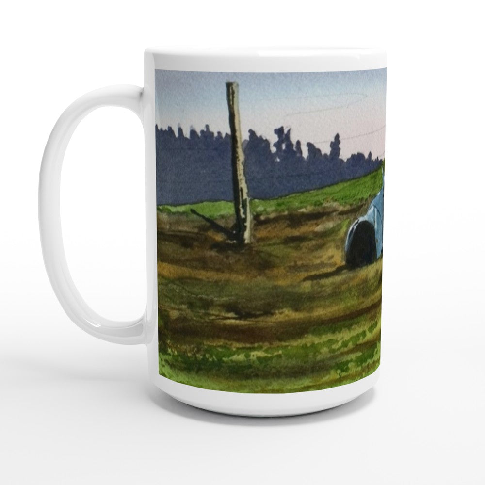 Slug Bug Art Mug, VW bug Mug, VW Coffee Mug, gift mug