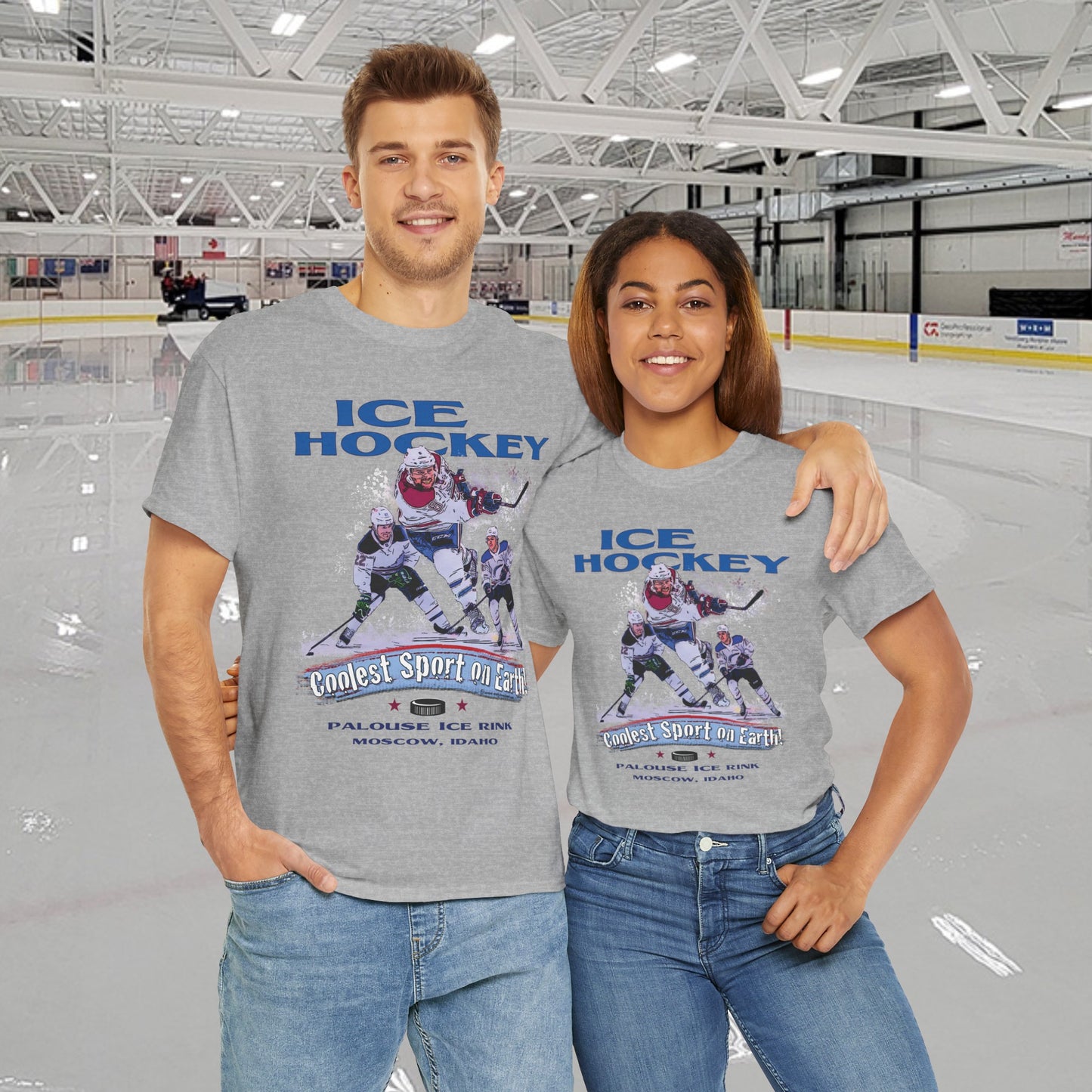 "Ice Hockey, Coolest Sport on Earth" T-shirts