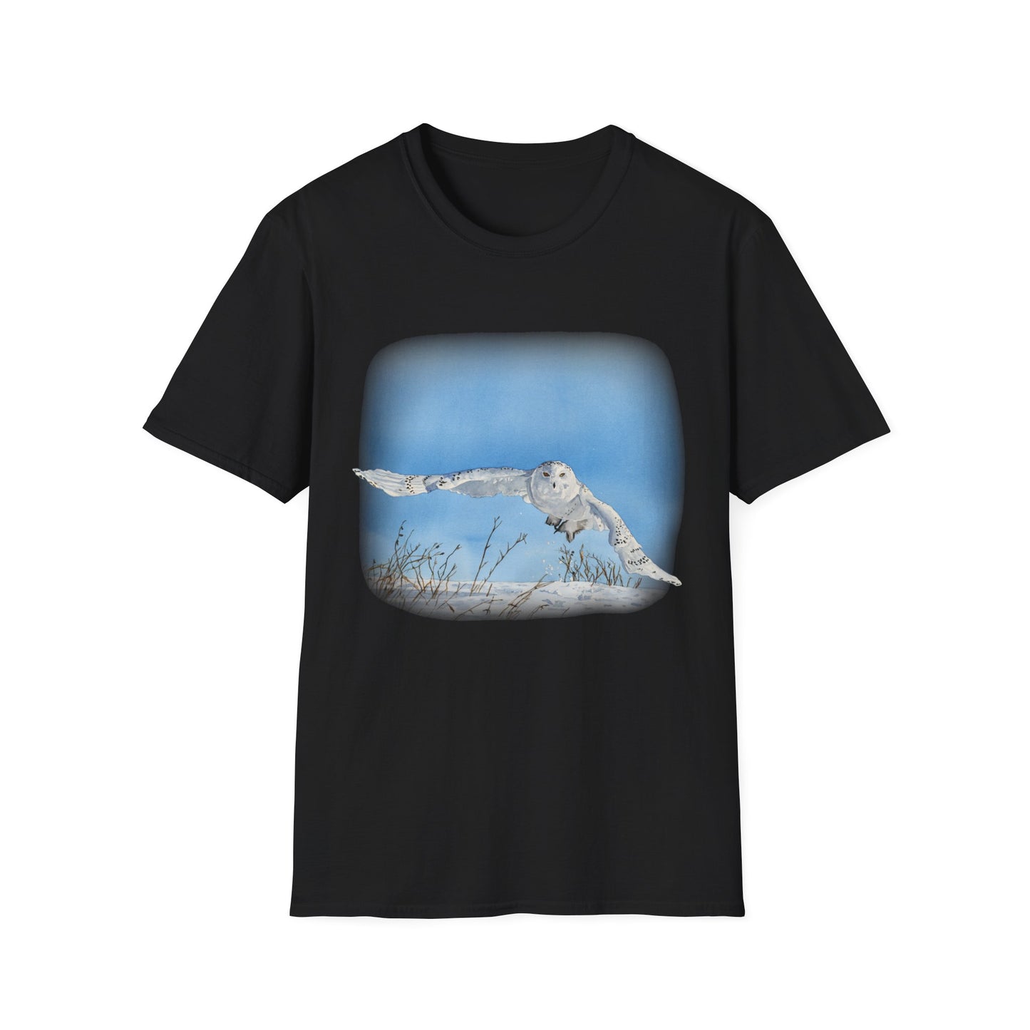 "Soaring Owl" Unisex Softstyle T-Shirt