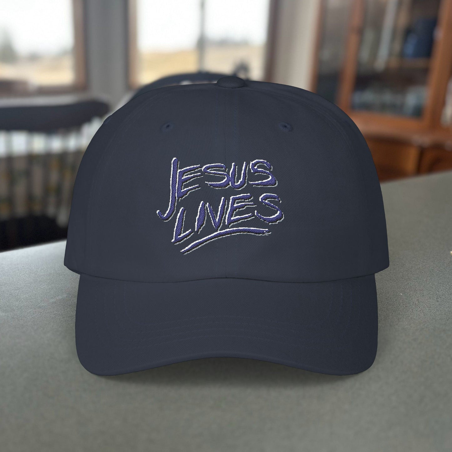 Hat/Cap with Andy's Jesus Lives Design