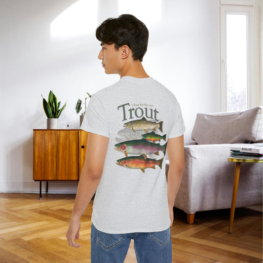 "School Colors" Trout Grand Slam on an Ultra Cotton Tee