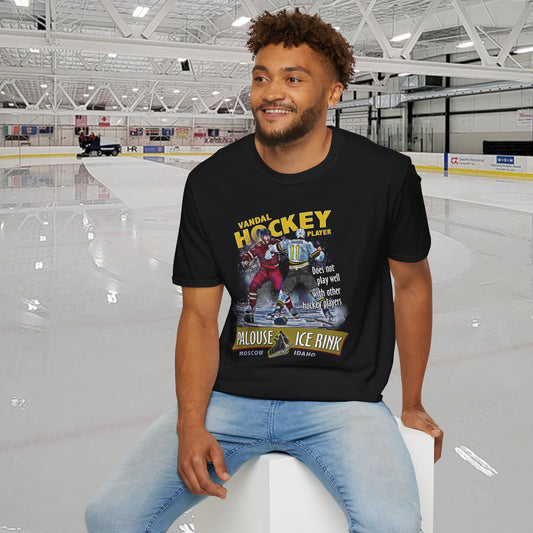 "The Idaho Hockey Player" - Unisex Softstyle T-Shirt