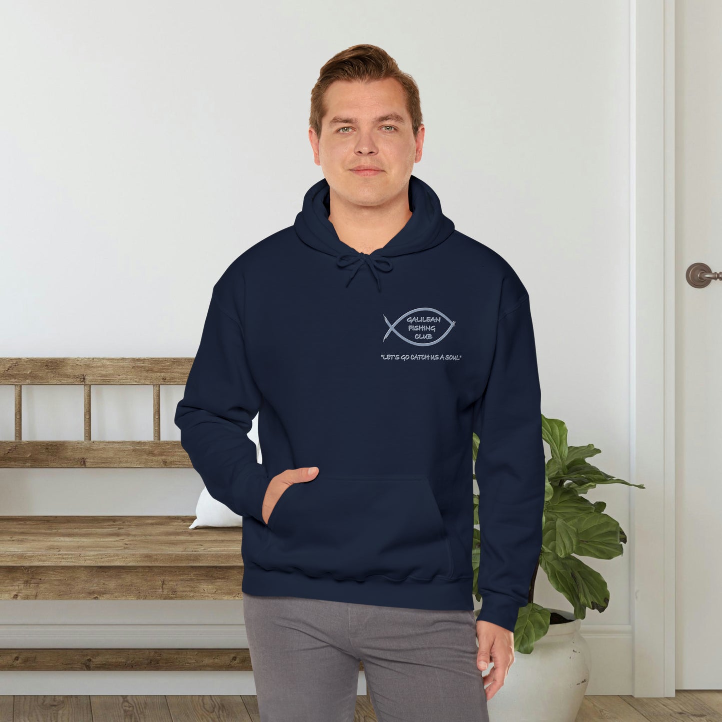 "Jesus Lives" Hoodie (printing on front & back)
