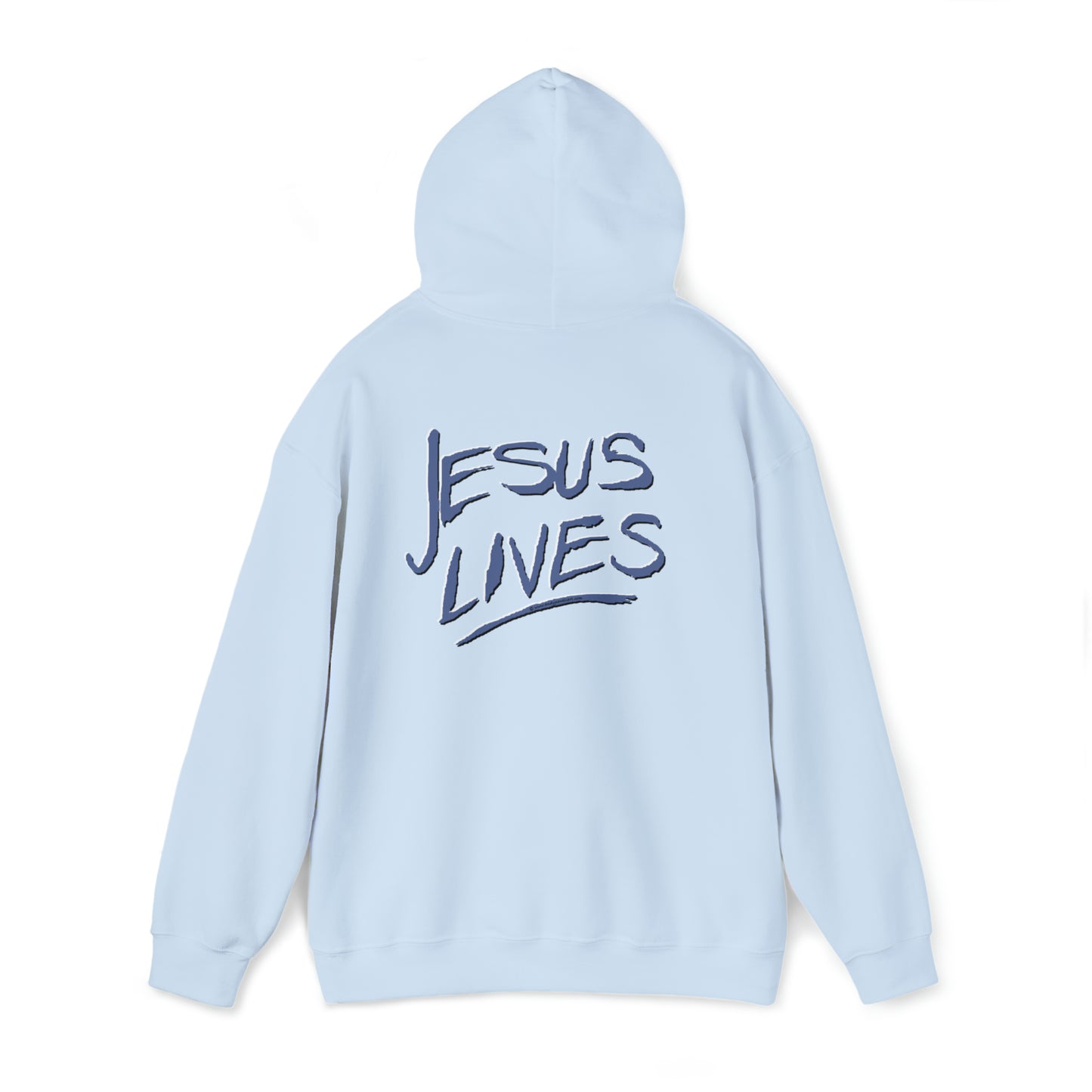"Jesus Lives" Hoodie (printing on front & back)