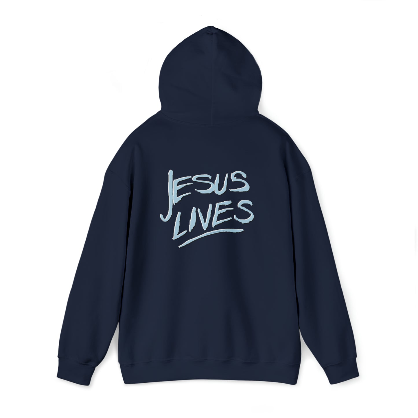 "Jesus Lives" Hoodie (printing on front & back)