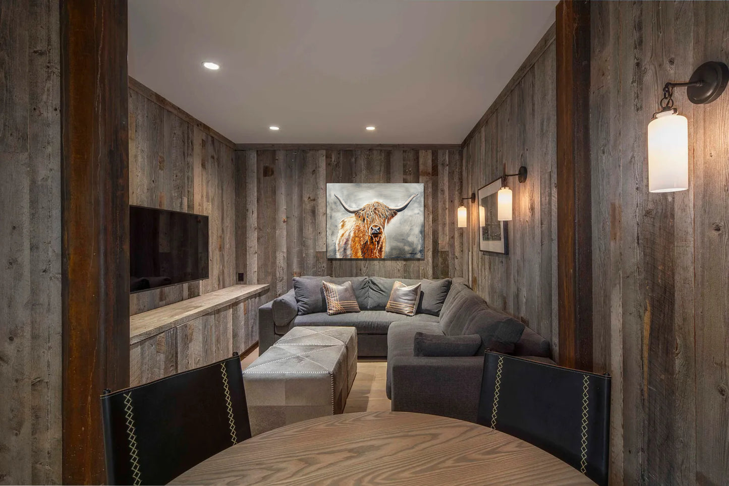 “Blondie the Highlander” - Original or Fine art Giclée print, highlander wall art, cow wall art