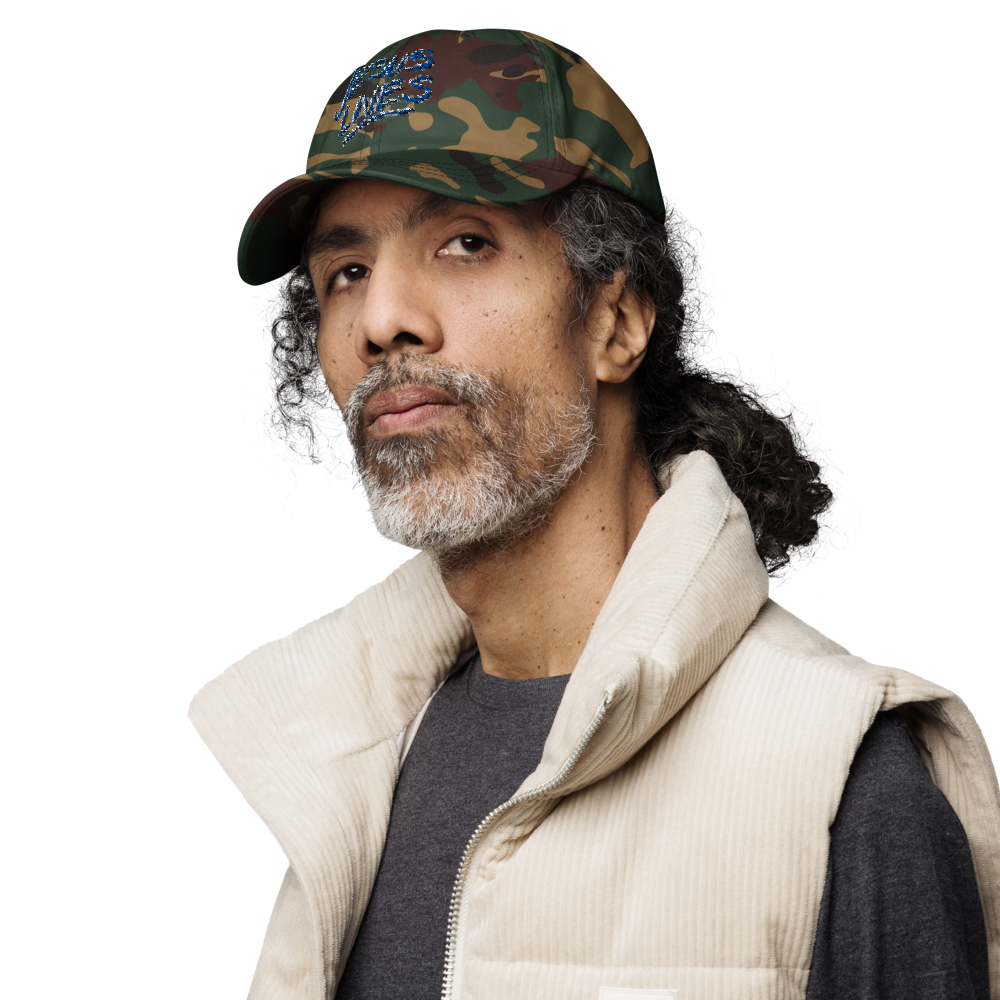 Hat with Andy's "Jesus Lives" Design
