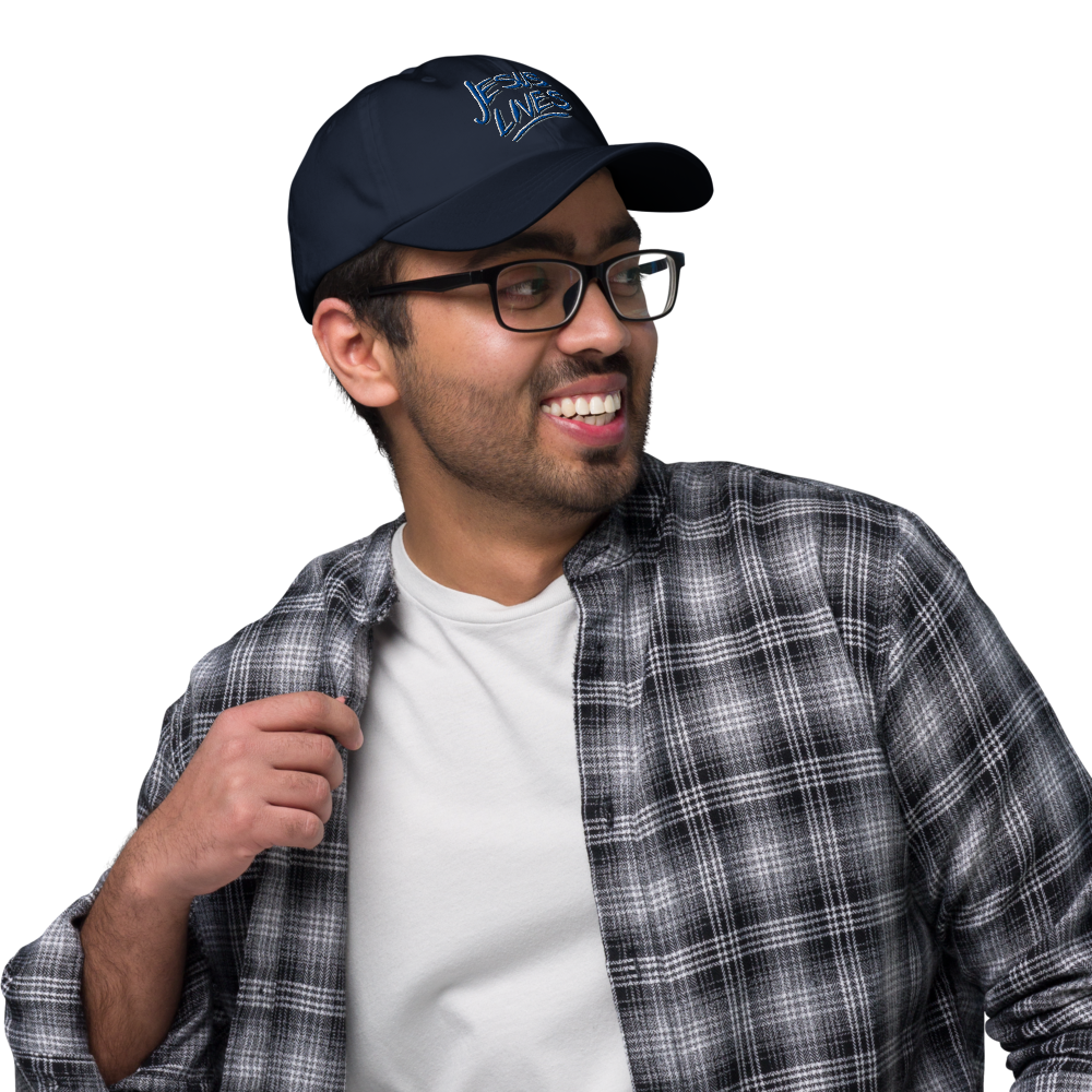 Hat with Andy's "Jesus Lives" Design