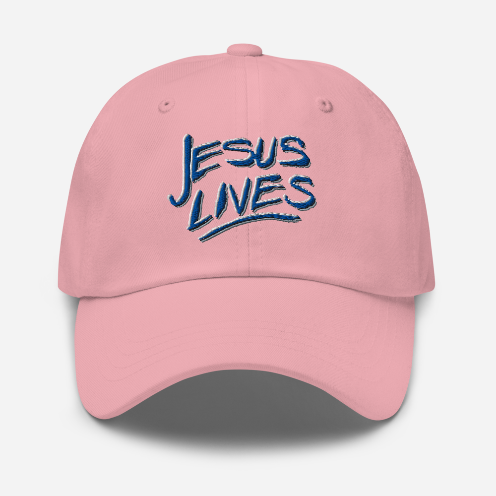 Hat with Andy's "Jesus Lives" Design