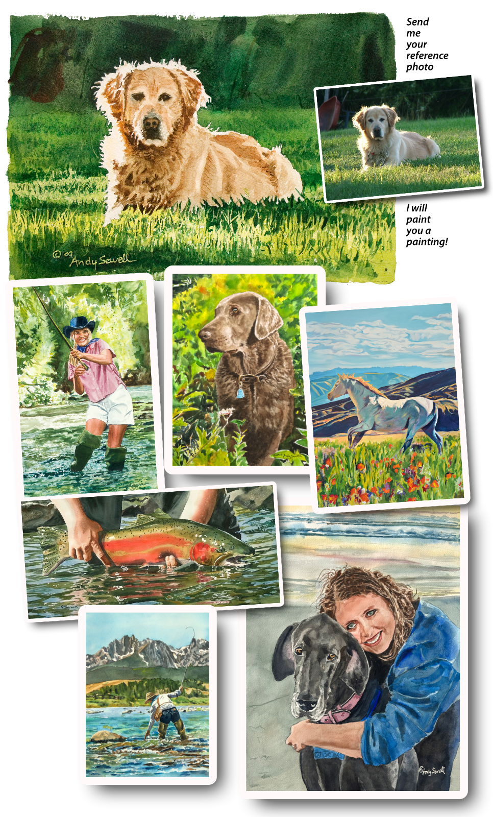 "Something to Remember" Commission me to paint your pet or ...