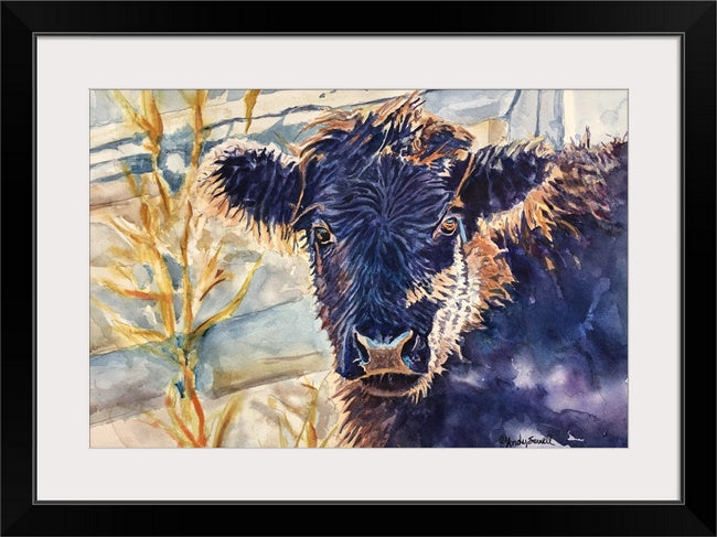 "Harry the Highlander" 12x16 Original watercolor or signed edition Giclee Reprod.