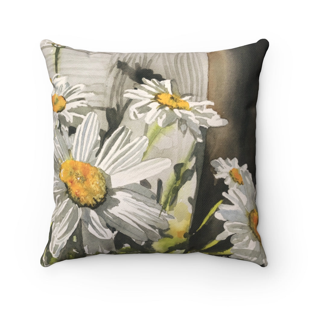 Spun Polyester Square Pillow